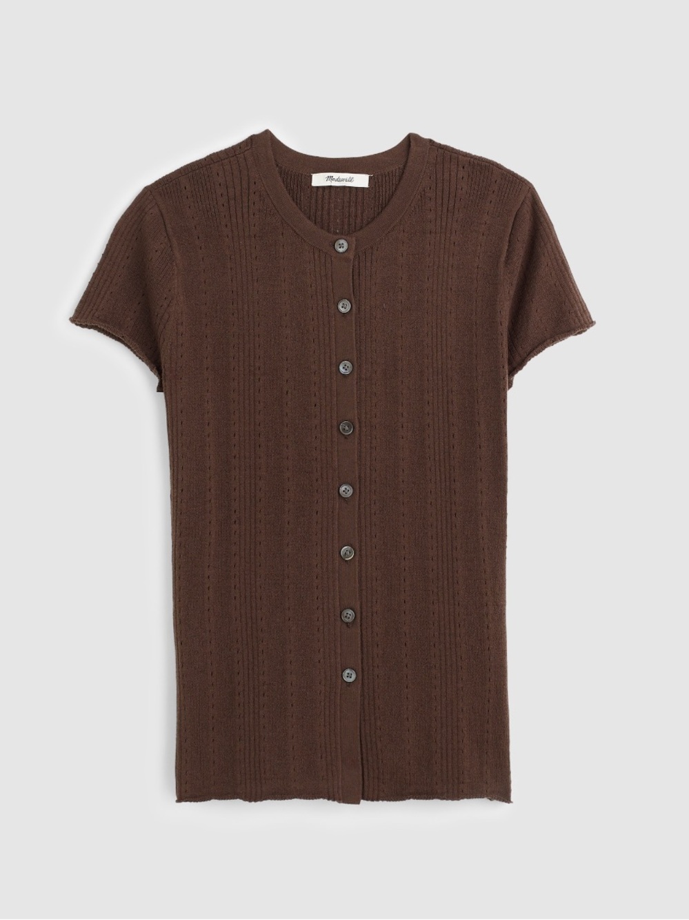 Madewell Short Sleeve Cardigan